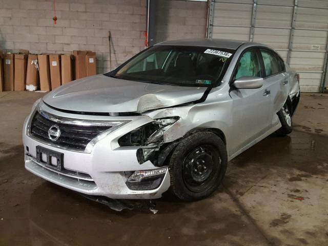 1N4AL3AP8FC275332 - 2015 NISSAN ALTIMA 2.5 SILVER photo 2