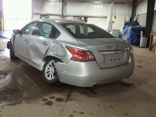 1N4AL3AP8FC275332 - 2015 NISSAN ALTIMA 2.5 SILVER photo 3