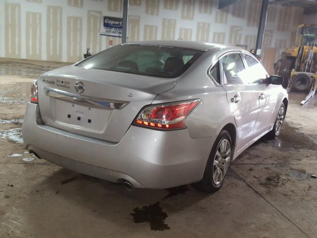 1N4AL3AP8FC275332 - 2015 NISSAN ALTIMA 2.5 SILVER photo 4