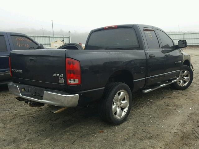 1D7HU18D04S600330 - 2004 DODGE RAM 1500 S BLACK photo 4