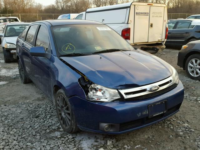 1FAHP36N39W139378 - 2009 FORD FOCUS SES BLUE photo 1