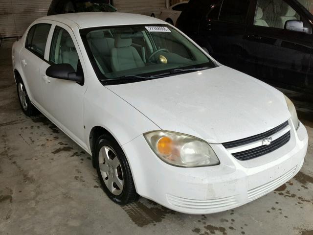 1G1AK55F867613999 - 2006 CHEVROLET COBALT LS WHITE photo 1