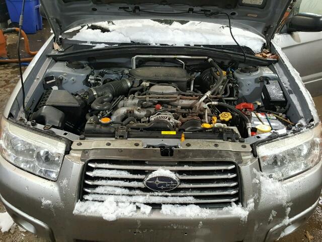 JF1SG63677H736863 - 2007 SUBARU FORESTER 2 SILVER photo 7