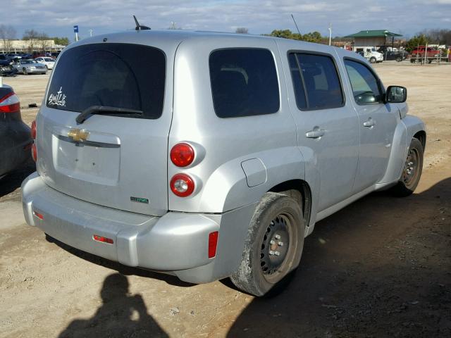 3GNBAAFW4BS645213 - 2011 CHEVROLET HHR LS SILVER photo 4