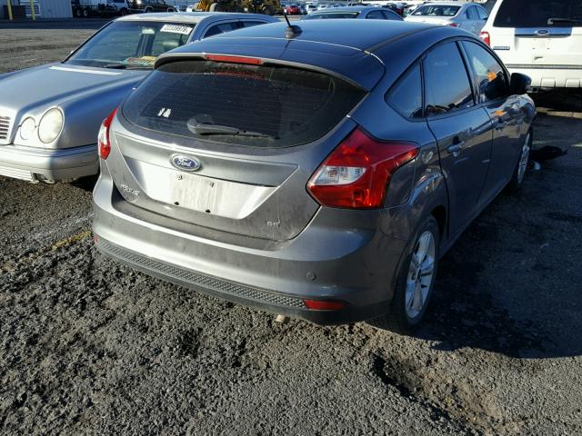 1FADP3K21DL170598 - 2013 FORD FOCUS SE GRAY photo 4