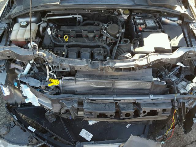 1FADP3K21DL170598 - 2013 FORD FOCUS SE GRAY photo 7