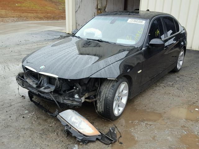 WBAVB33596PS12546 - 2006 BMW 330 I BLACK photo 2