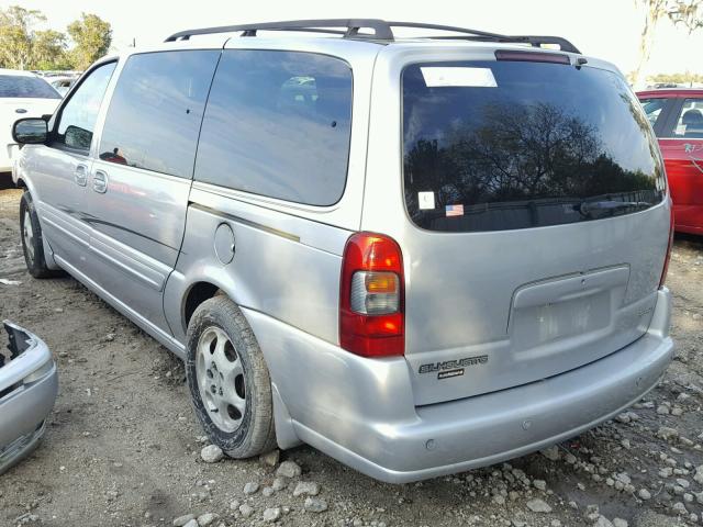 1GHDX03EX2D309291 - 2002 OLDSMOBILE SILHOUETTE SILVER photo 3