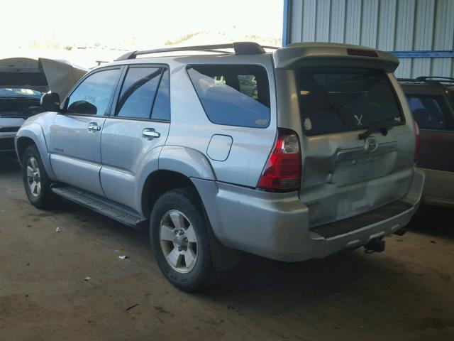 JTEBU14R178079987 - 2007 TOYOTA 4RUNNER SR SILVER photo 3