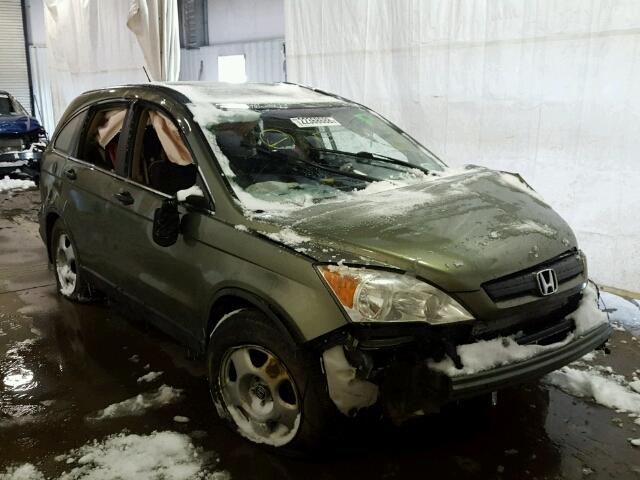 5J6RE48389L053002 - 2009 HONDA CR-V LX GREEN photo 1