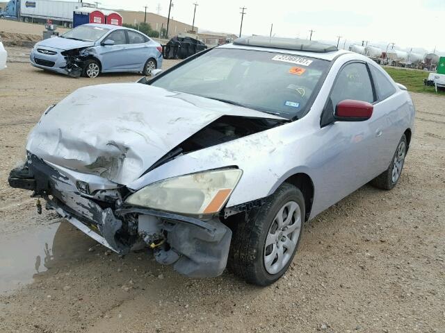 1HGCM72694A001936 - 2004 HONDA ACCORD EX GRAY photo 2