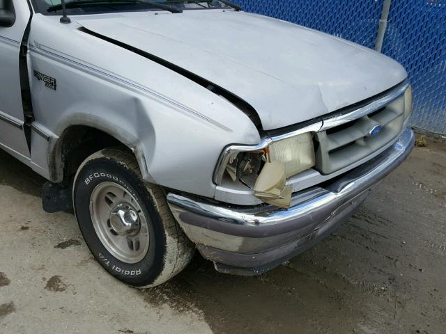 1FTCR10A8TTA36572 - 1996 FORD RANGER SILVER photo 9