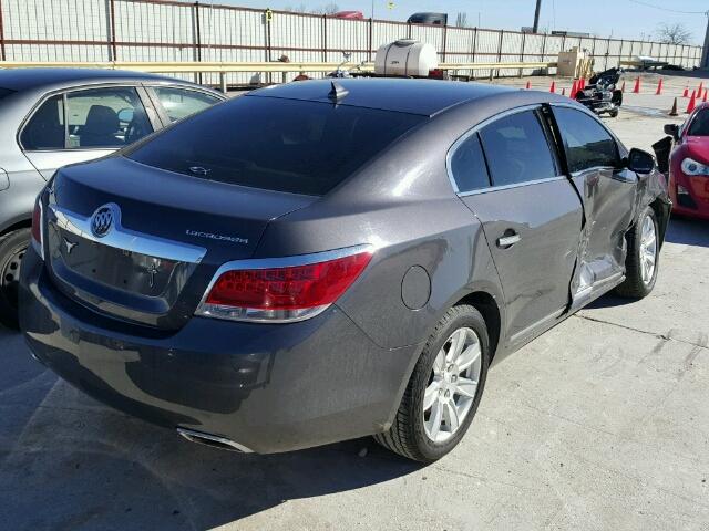 1G4GC5E39DF120917 - 2013 BUICK LACROSSE GRAY photo 4