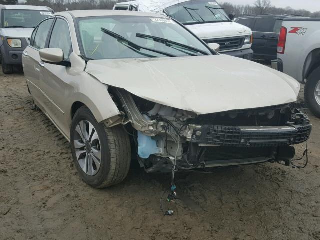 1HGCR2F38DA122848 - 2013 HONDA ACCORD LX BEIGE photo 1