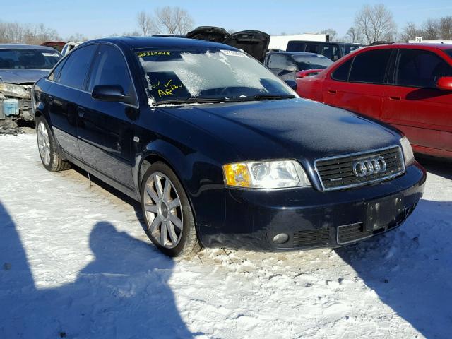 WAUCD64B54N052181 - 2004 AUDI A6 S-LINE BLACK photo 1