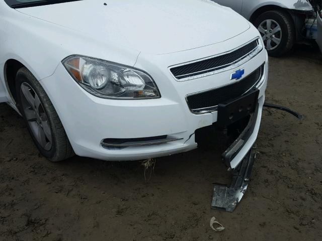 1G1ZC5EU1CF162821 - 2012 CHEVROLET MALIBU 1LT 白色 照片 9