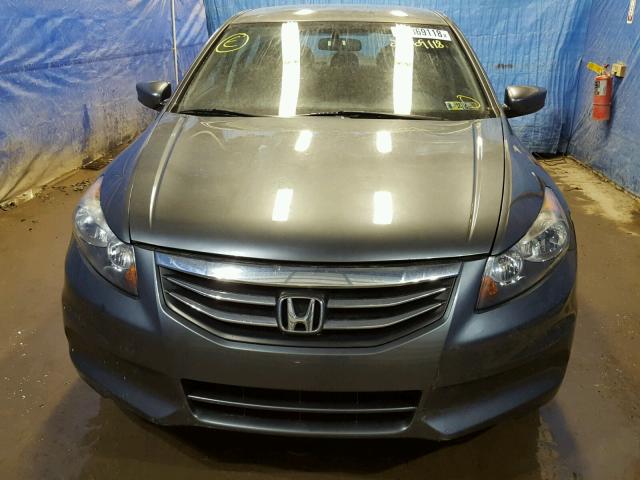 1HGCP2F36CA049046 - 2012 HONDA ACCORD LX GRAY photo 9