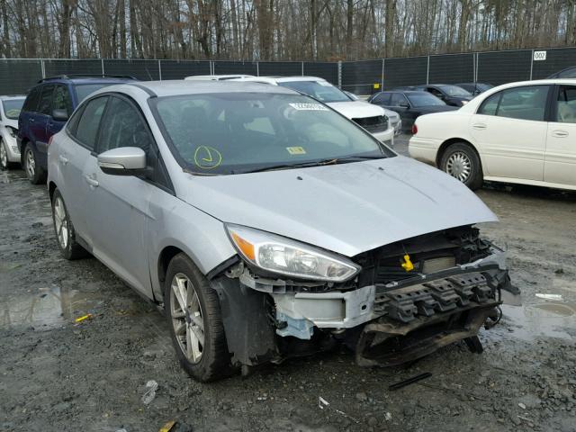 1FADP3F27GL323662 - 2016 FORD FOCUS SE SILVER photo 1