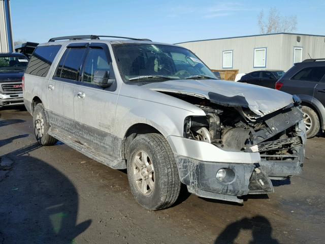 1FMFK15557LA27309 - 2007 FORD EXPEDITION SILVER photo 1