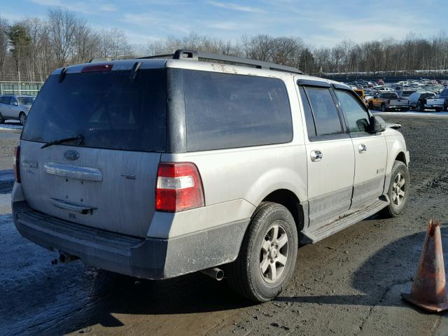 1FMFK15557LA27309 - 2007 FORD EXPEDITION SILVER photo 4