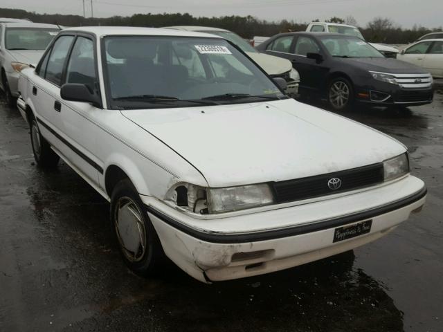 1NXAE94A4NZ284581 - 1992 TOYOTA COROLLA DL WHITE photo 1