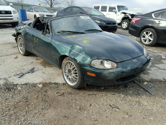 JM1NB3534X0104974 - 1999 MAZDA MX-5 MIATA GREEN photo 1