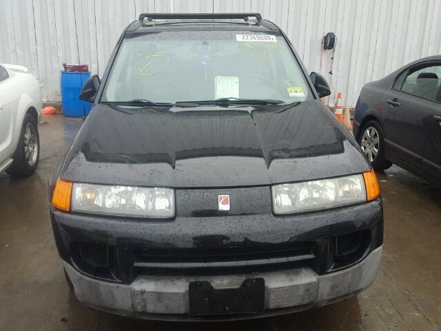 5GZCZ23D93S827290 - 2003 SATURN VUE BLACK photo 9