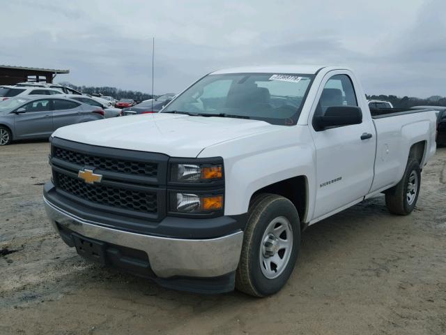 1GCNCPEC5FZ378361 - 2015 CHEVROLET SILVERADO WHITE photo 2