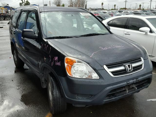 JHLRD78463C010548 - 2003 HONDA CR-V LX BLACK photo 1