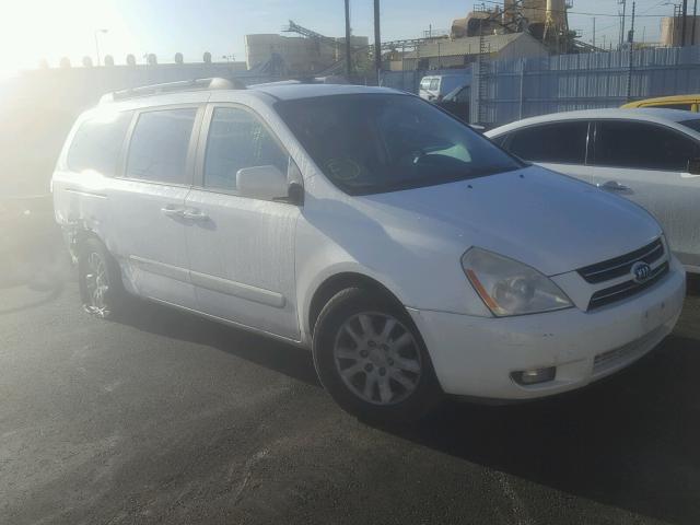 KNDMB233466044277 - 2006 KIA SEDONA EX WHITE photo 1