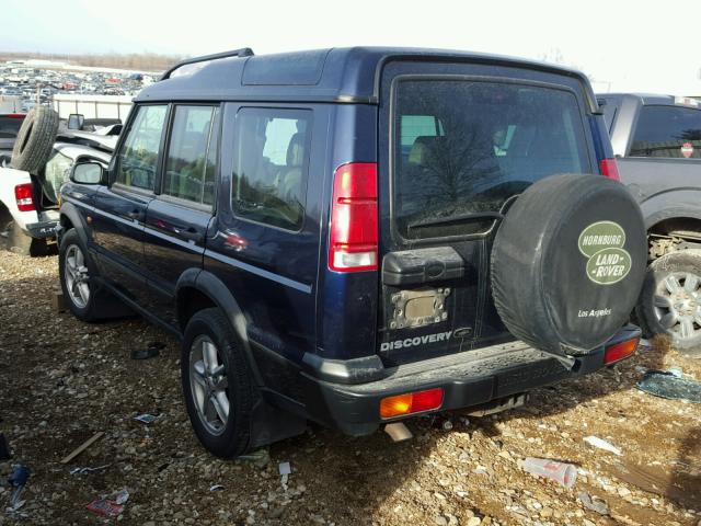 SALTY154X2A743858 - 2002 LAND ROVER DISCOVERY BLUE photo 3