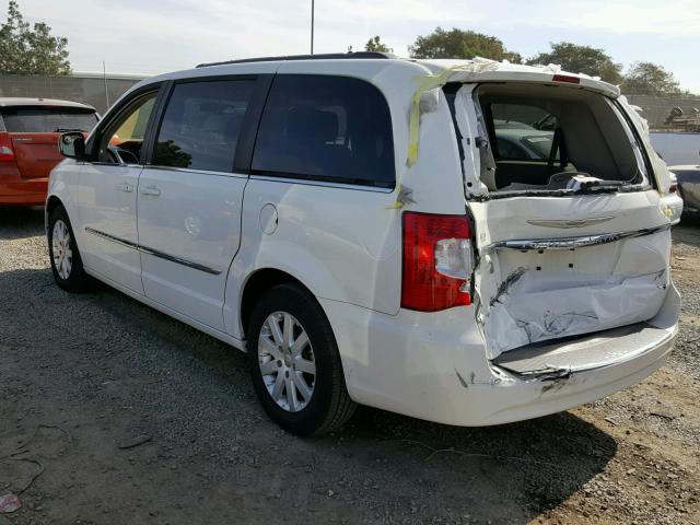 2C4RC1BG0DR784397 - 2013 CHRYSLER TOWN & COU WHITE photo 3