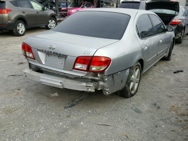 JNKDA31A43T111983 - 2003 INFINITI I35 SILVER photo 4