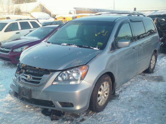 5FNRL38409B015166 - 2009 HONDA ODYSSEY EX GRAY photo 2