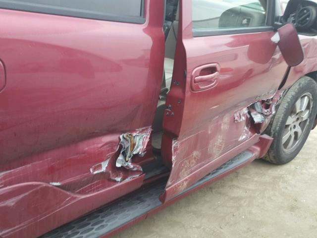 1GKEK63U46J131747 - 2006 GMC YUKON DENA RED photo 9