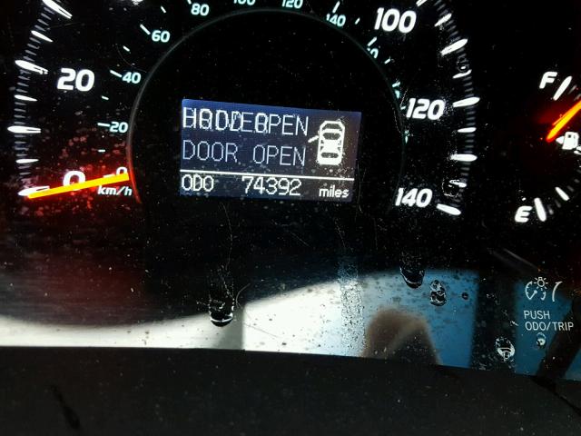 4T1BF3EK6BU702608 - 2011 TOYOTA CAMRY BASE BLACK photo 8