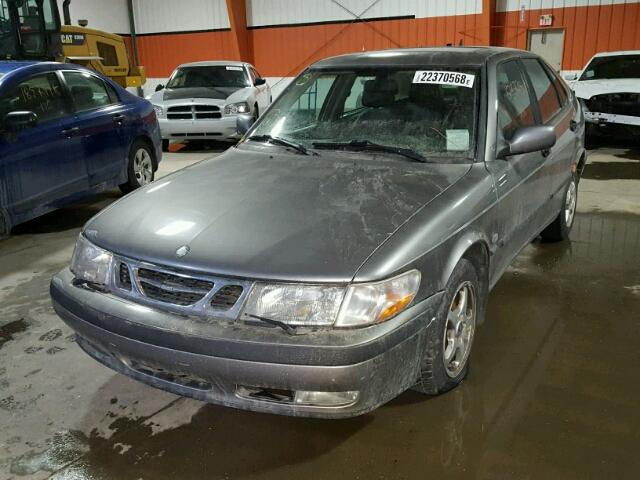 YS3DD58H812035347 - 2001 SAAB 9-3 GRAY photo 2