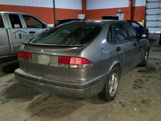 YS3DD58H812035347 - 2001 SAAB 9-3 GRAY photo 4