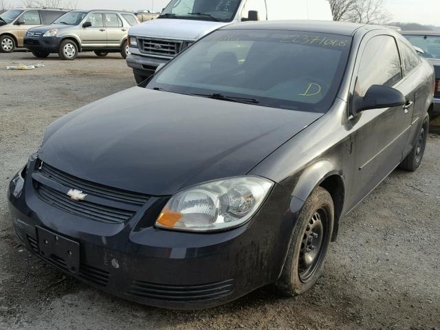 1G1AD1F59A7139238 - 2010 CHEVROLET COBALT 1LT BLACK photo 2