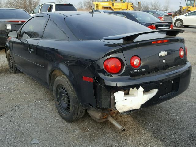 1G1AD1F59A7139238 - 2010 CHEVROLET COBALT 1LT BLACK photo 3