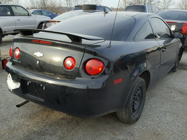 1G1AD1F59A7139238 - 2010 CHEVROLET COBALT 1LT BLACK photo 4