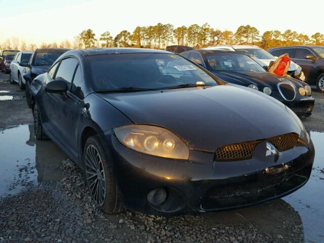 4A3AK24F78E012747 - 2008 MITSUBISHI ECLIPSE GS BLACK photo 1