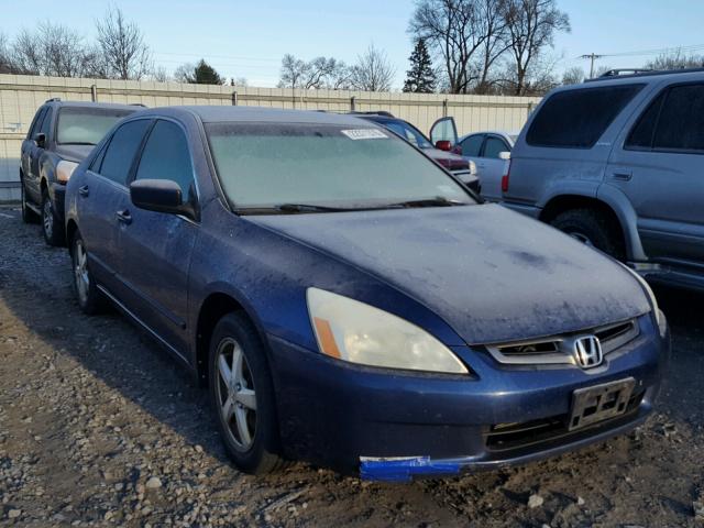 1HGCM56653A044246 - 2003 HONDA ACCORD EX BLUE photo 1