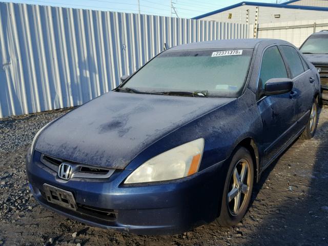 1HGCM56653A044246 - 2003 HONDA ACCORD EX BLUE photo 2