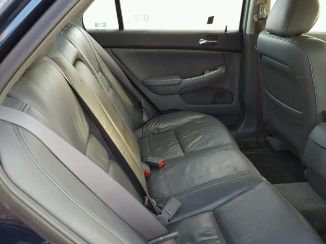 1HGCM56653A044246 - 2003 HONDA ACCORD EX BLUE photo 6