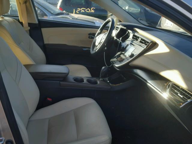 4T1BK1EB8GU208550 - 2016 TOYOTA AVALON XLE GRAY photo 5