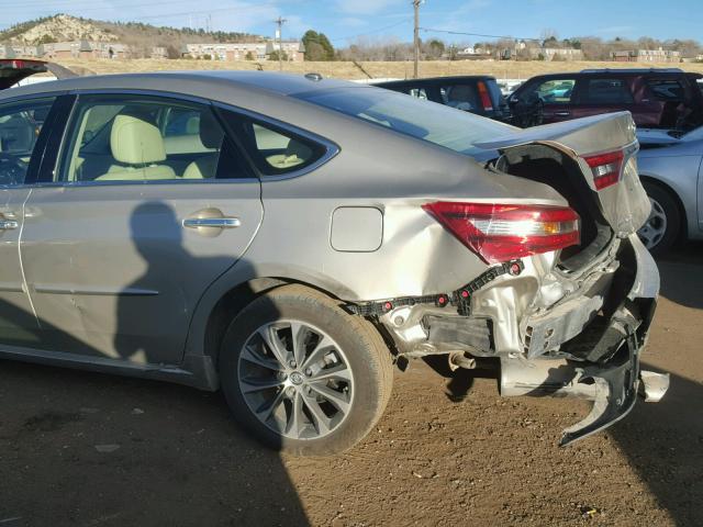 4T1BK1EB8GU208550 - 2016 TOYOTA AVALON XLE GRAY photo 9