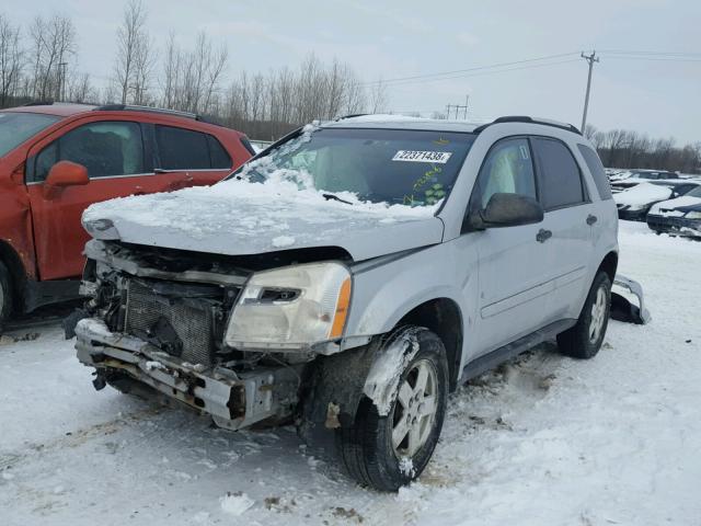 2CNDL13FX96235102 - 2009 CHEVROLET EQUINOX LS GRAY photo 2