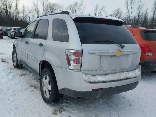 2CNDL13FX96235102 - 2009 CHEVROLET EQUINOX LS GRAY photo 3