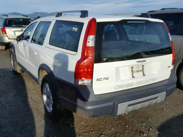 YV4SZ592461218233 - 2006 VOLVO XC70 WHITE photo 3